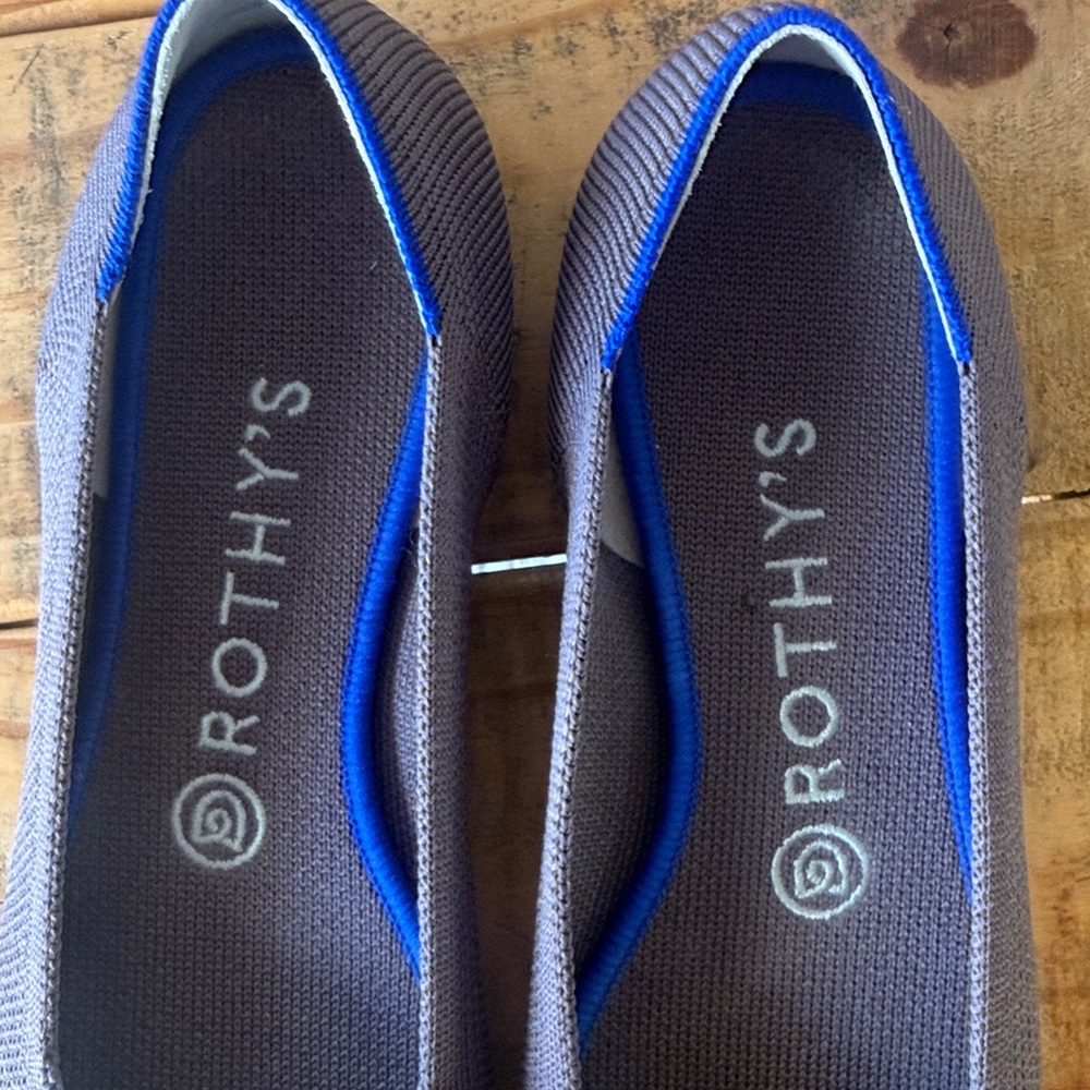 NWOT Rothys Mink Points Flats 8 - Picture 3 of 8